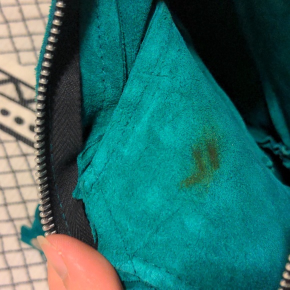 Vintage Real Suede Purse - Picture 7 of 7